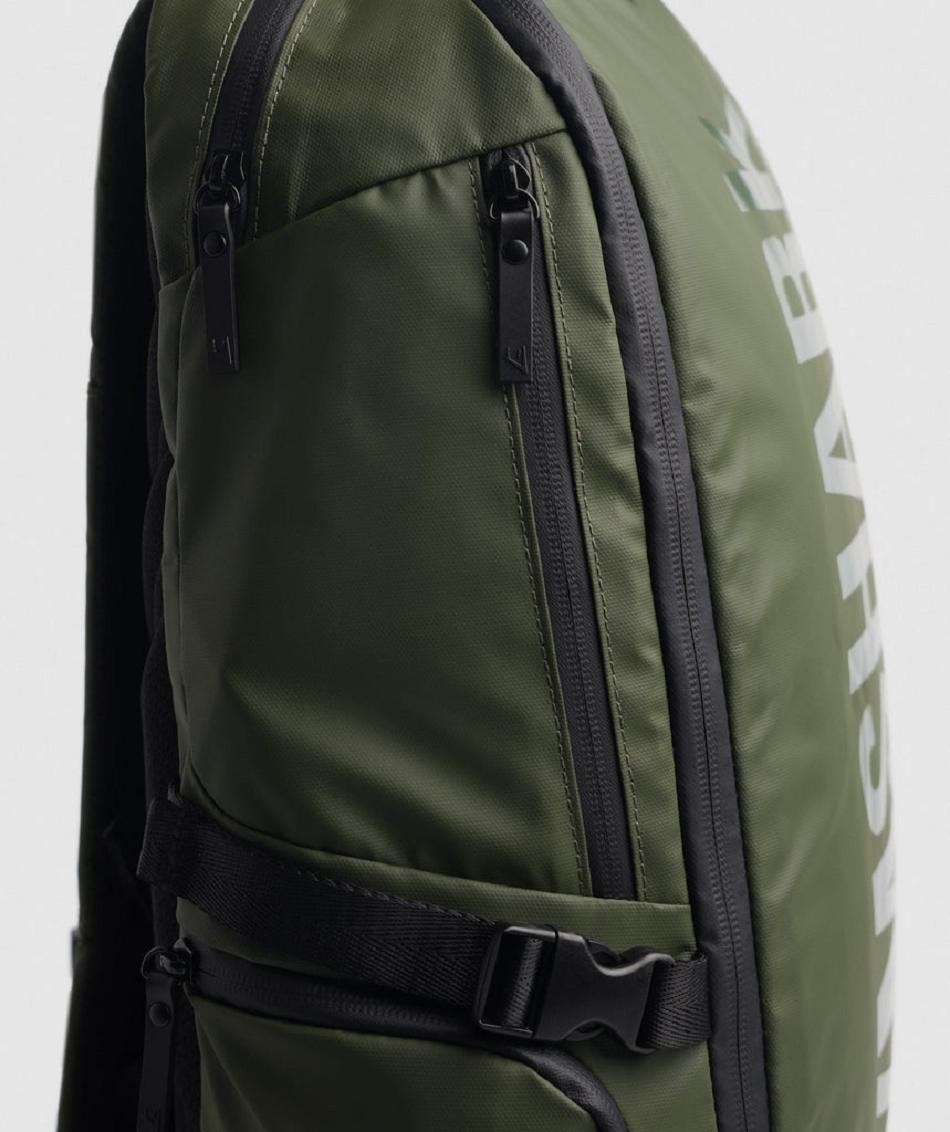 Gymshark X-Series 0.3 Backpack Accessories Torbe Maslinasto Zelene | HR 2144SGL